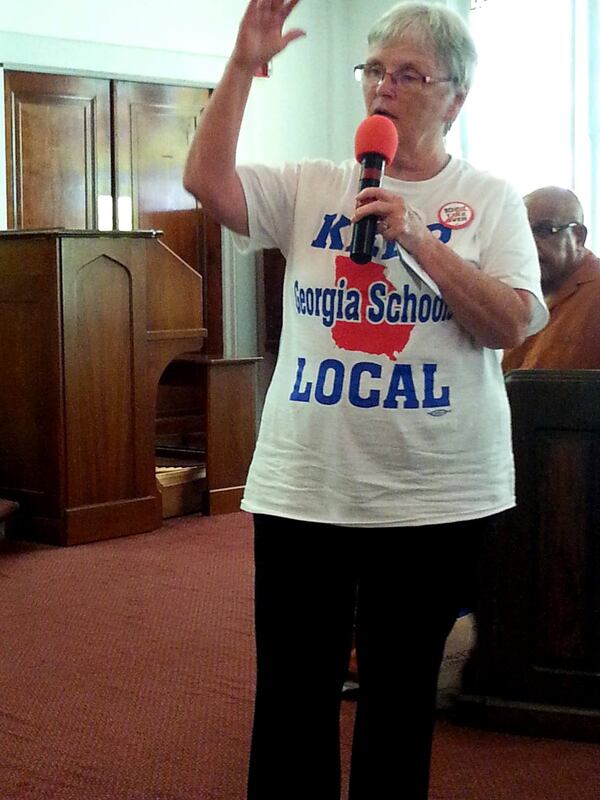 Diane Dougherty says Amendment 1 destroys local control. (Facebook Photo)