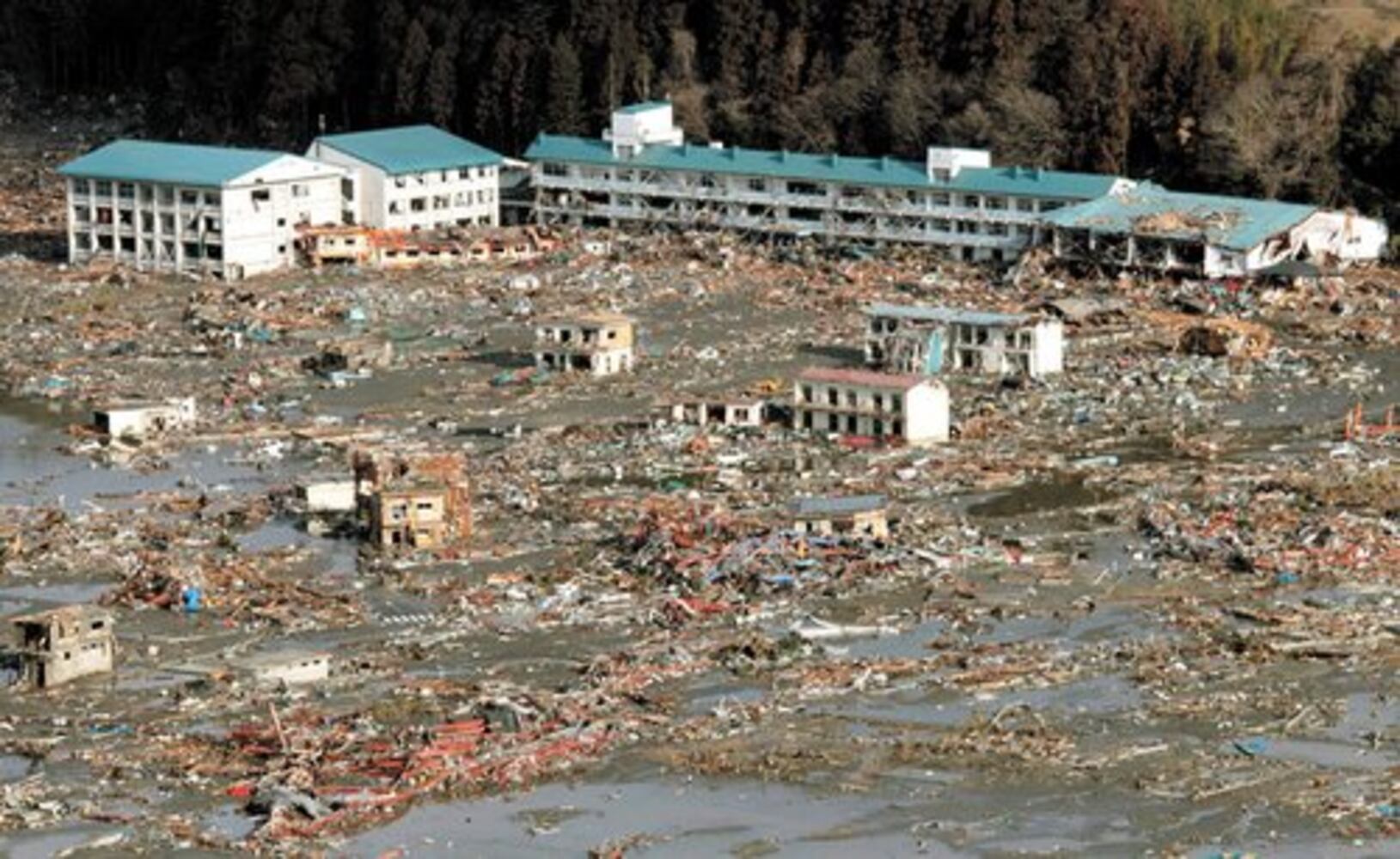 Tsunami devastates Japan