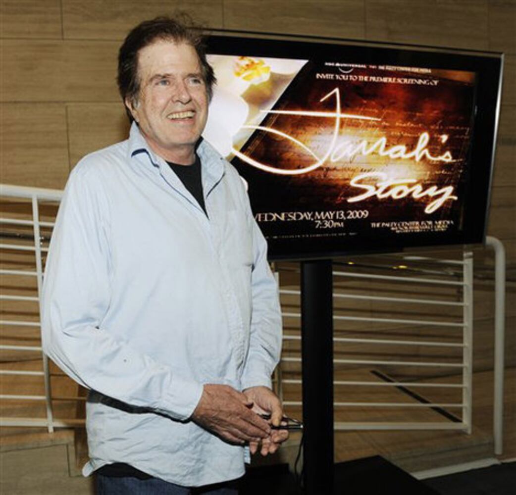 The premiere of "Farrah's Story"