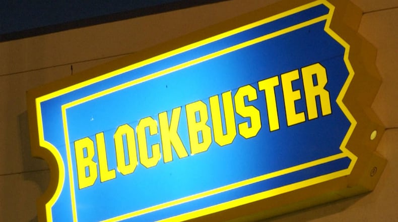 Blockbuster store