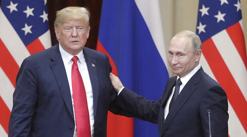 Russia President Vladimir Putin called U.S. President Donald Trump on Sunday to thank him for an intelligence tip that helped foil a terrorist attack in Russia over the weekend.