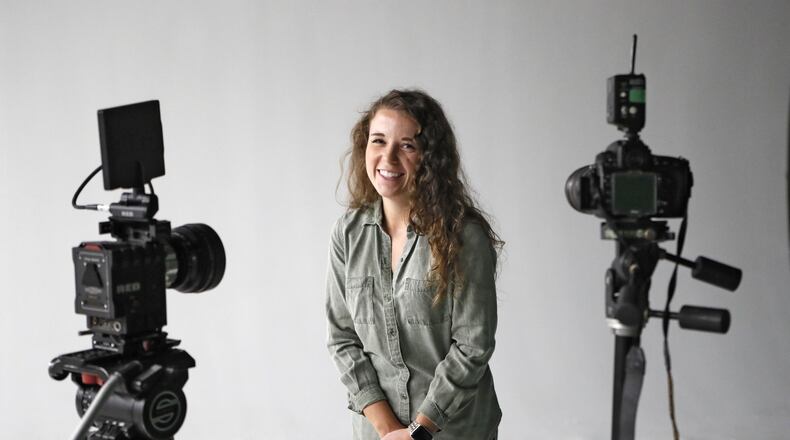 Lindsey Roushdi is an accountant working at Indigo Studios, a studio that does computer graphics and movies. She quit her previous job and was hired at Indigo pretty soon after.Bob Andres / robert.andres@ajc.com
