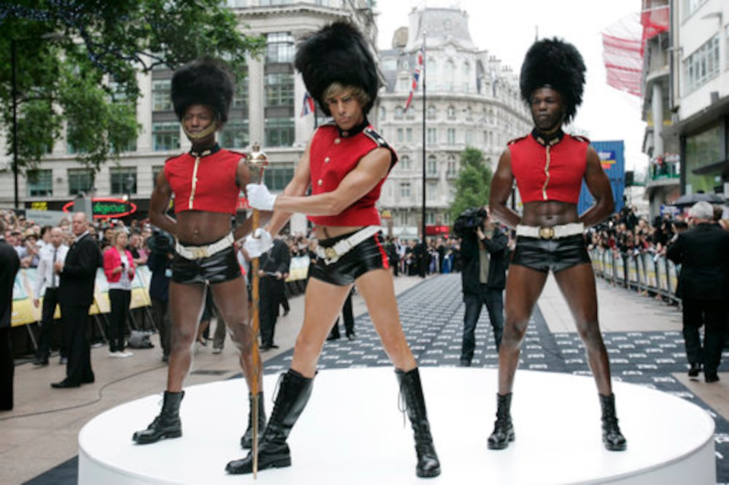 "Bruno" premieres in Spain, London, Paris
