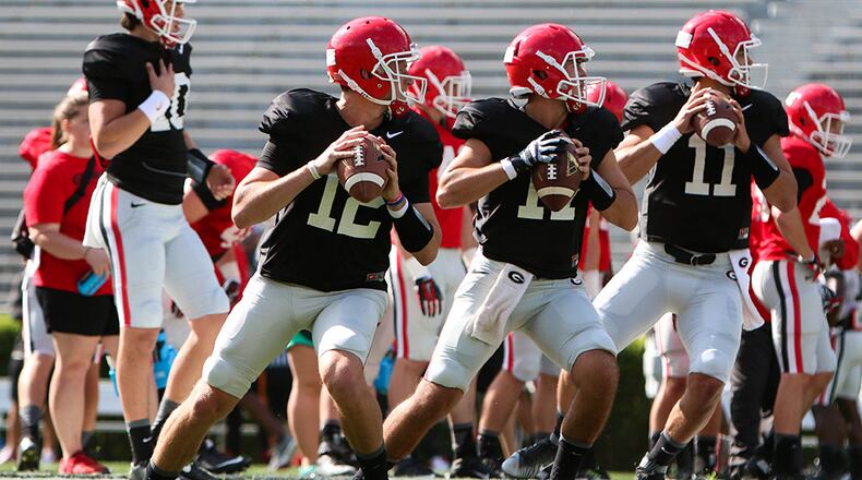 There is a strong possibility that Georgia will play one or more quarterbacks this season.