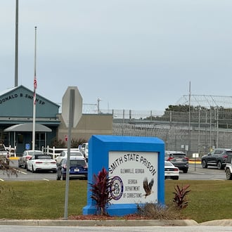 Brian Adams, the former warden at Smith State Prison in Tattnall County, was arrested in 2023. (Lewis Levine/AJC file)