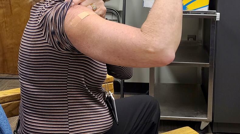 Fayette school employees will receive COVID-19 vaccinations on March 11 and April 1. Courtesy FCBOE