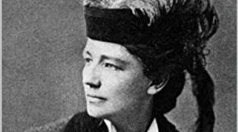 In 1872, Victoria Claflin Woodhull was the first woman to run for the presidency of the United States. She held many views on politics and sexuality that were deemed controversial at the time, including her belief that the Garden of Eden was an allegory for the human body rather than a physical place. CONTRIBUTED
