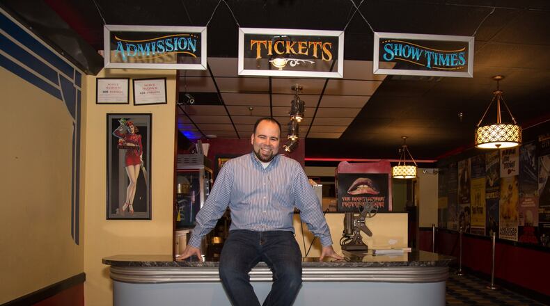 Chris Escobar is the new owner of the Plaza Theatre, which opened in 1939. STEVE SCHAEFER / SPECIAL TO THE AJC