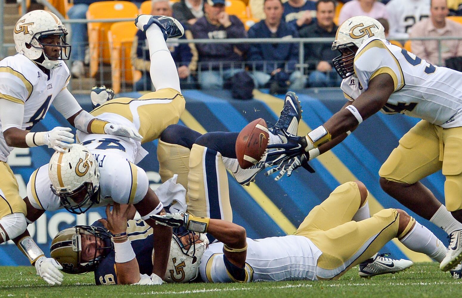 Final score: Georgia Tech 56, Pittsburgh 28