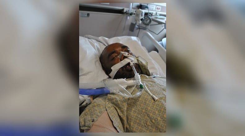 The man arrived at Grady Memorial Hospital on May 21. (Credit: Grady Memorial Hospital)