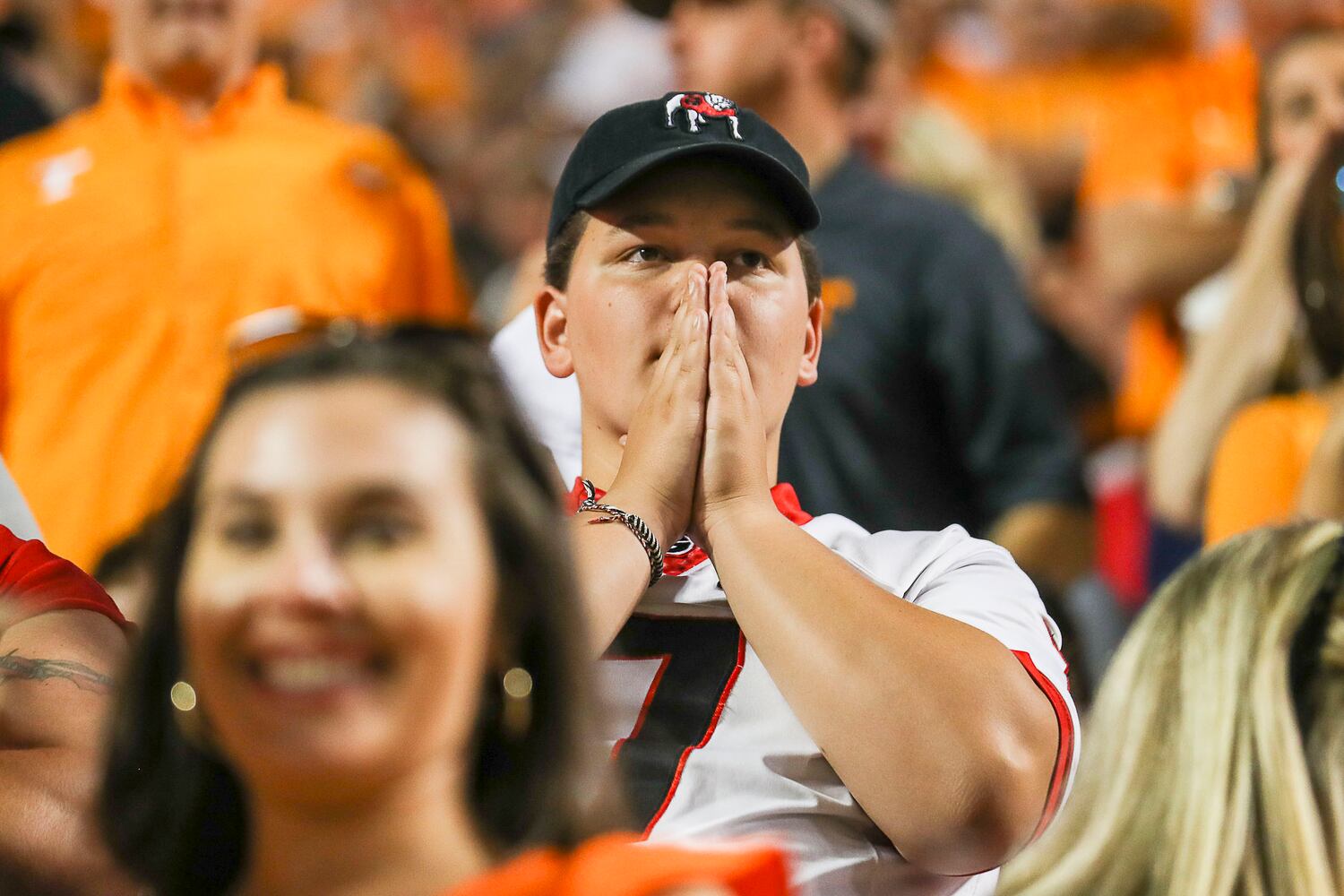 Photos: Bulldogs play Tennessee in Knoxville
