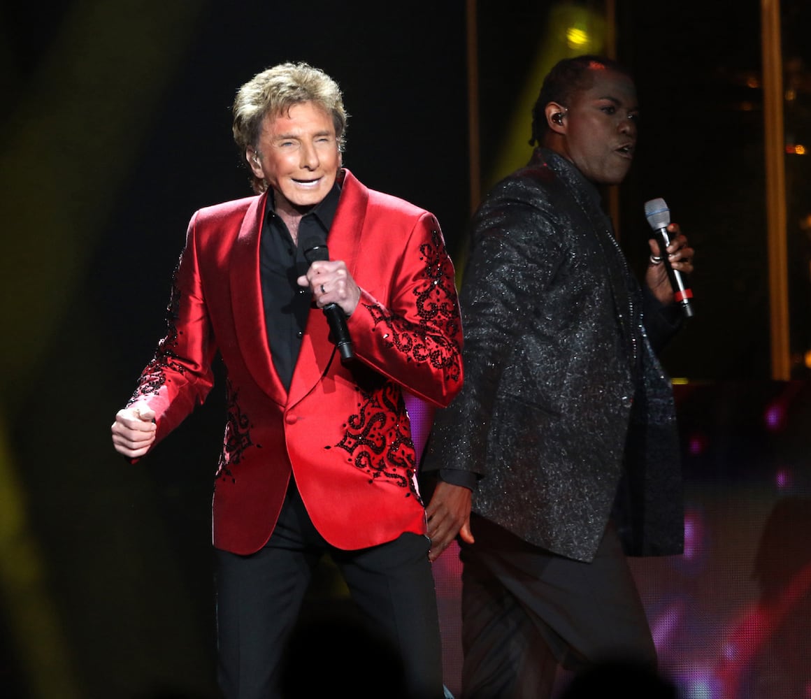 Barry Manilow entertained his loyal fans on Thursday, January 19, 2023 at State Farm Arena on his Hits 2023 Tour. Comedian Gordie Brown opened the show.
Robb Cohen for the Atlanta Journal-Constitution