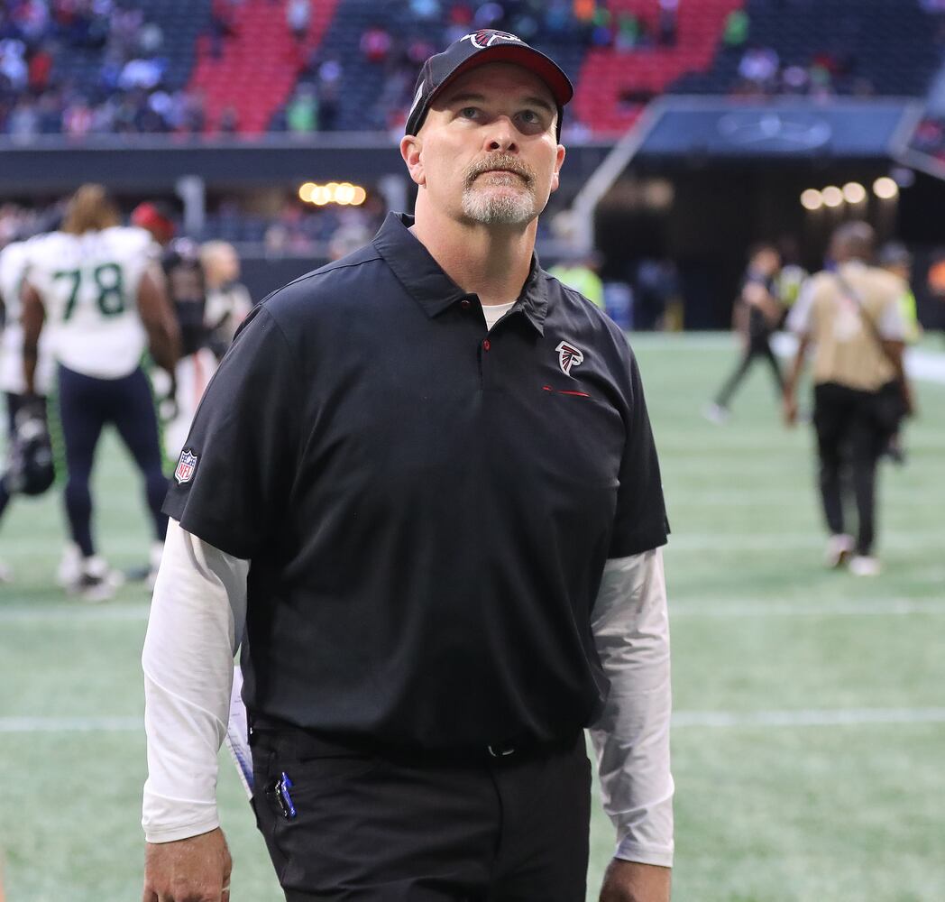 Photos: Falcons drop sixth straight in loss to Seahawks