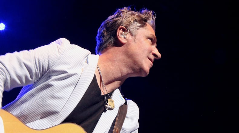 Ed Roland, lead singer of Collective Soul, led the band through two hours of taut, melodic rock at The Tabernacle on Oct. 3, 2015. Photo: Melissa Ruggieri/AJC