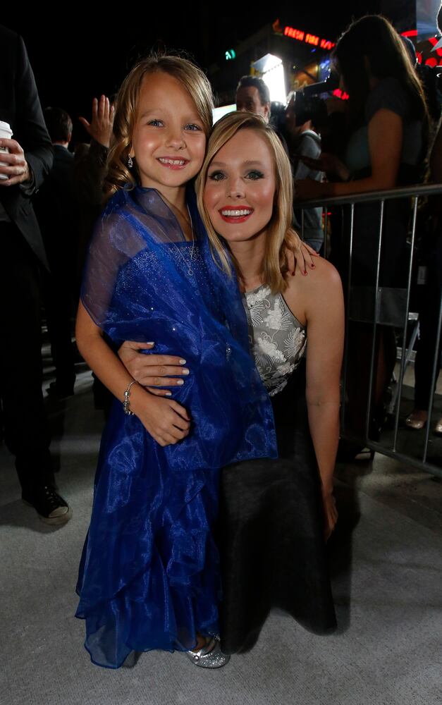 The premiere of "Frozen" in Hollywood