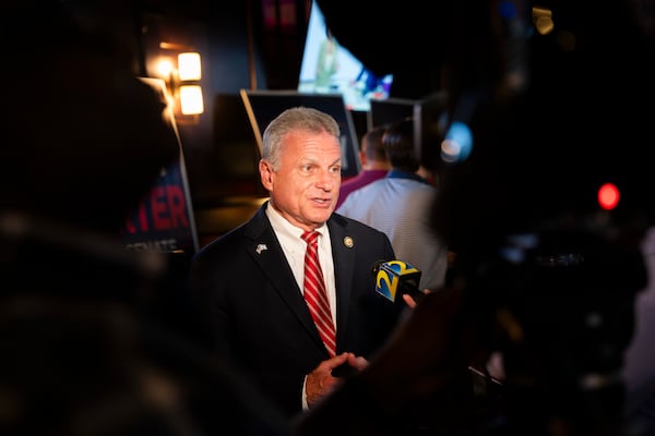 U.S. Rep. Buddy Carter finished third in the Republican U.S. Senate primary after carrying the state's coastal region. (Olivia Bowdoin for the AJC).