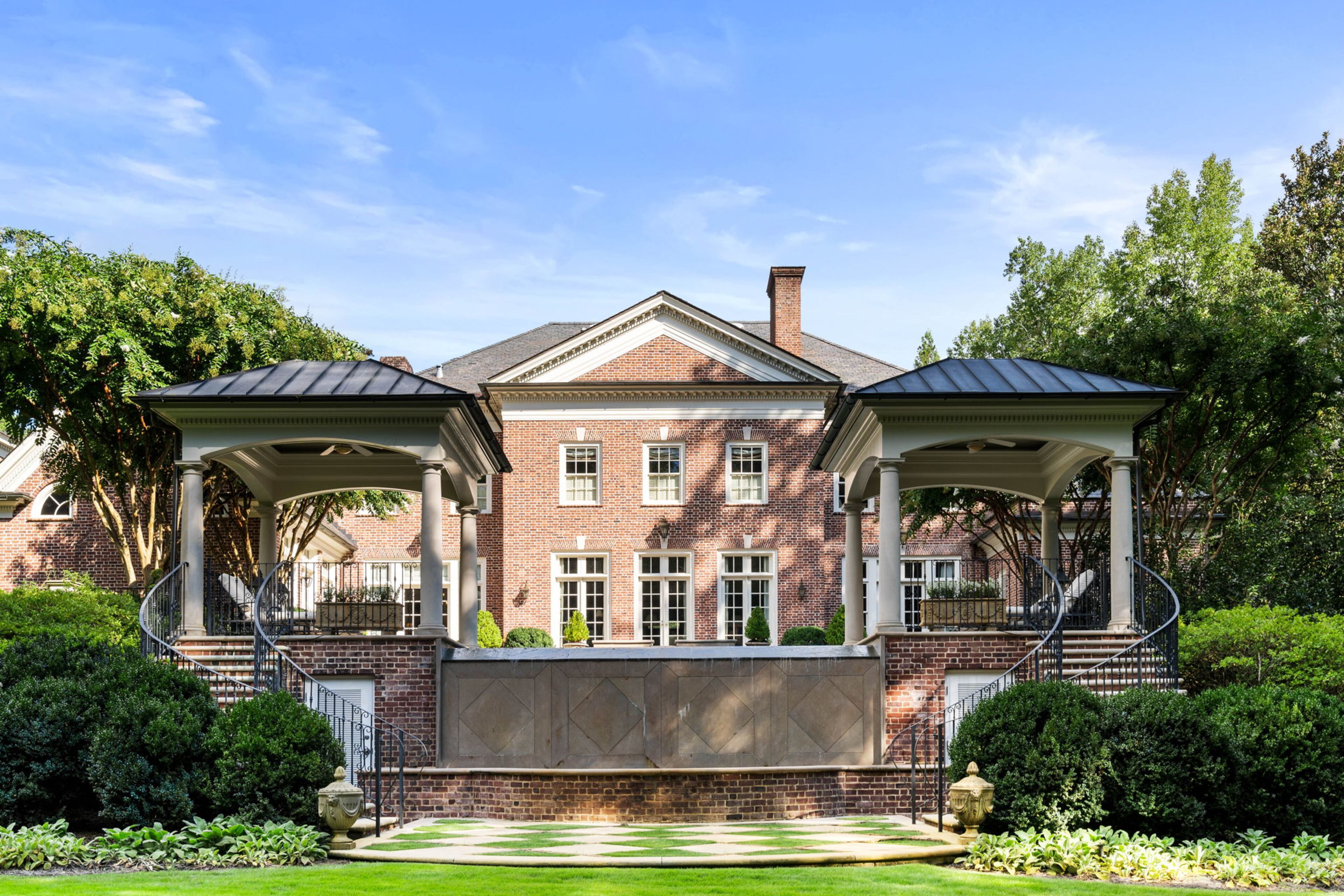 Sold for $12,865,000, the Buckhead property features over 14,000 square feet of living space in the main house alone.