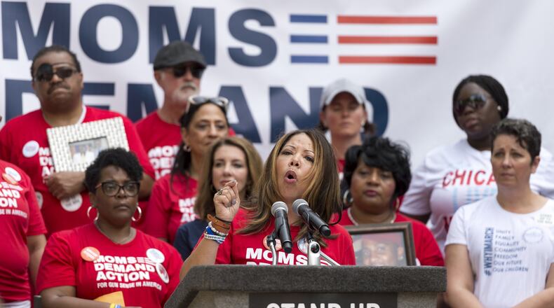 U.S. Rep. Lucy McBath, D-Marietta, is co-sponsor of a measure that would require background checks for virtually every purchase of a firearm. It could get a vote Wednesday in the U.S. House. (DAVID BARNES / DAVID.BARNES@AJC.COM)