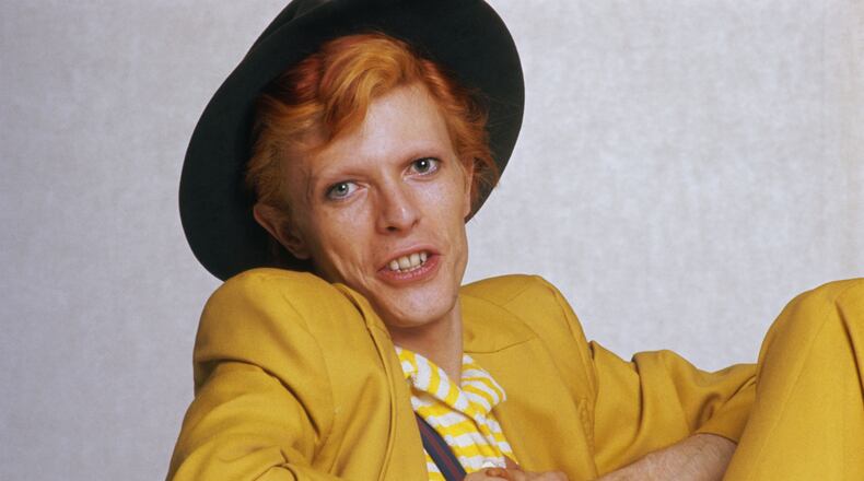Singer David Bowie in 1974.