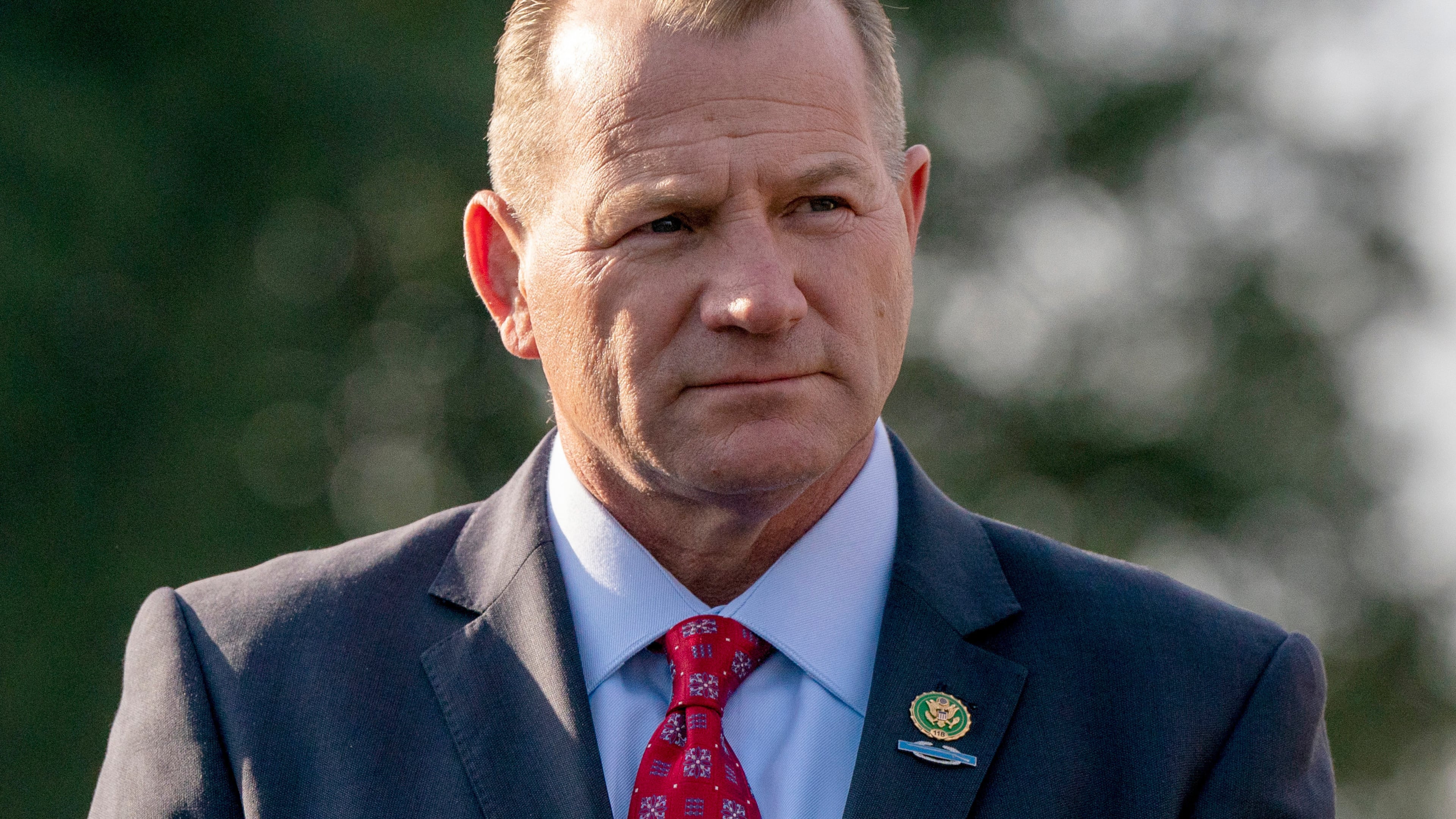 FILE - Rep. Troy Nehls, R-Texas, attends a news conference on Capitol Hill, Feb. 1, 2023, in Washington. (AP Photo/Jess Rapfogel, File)