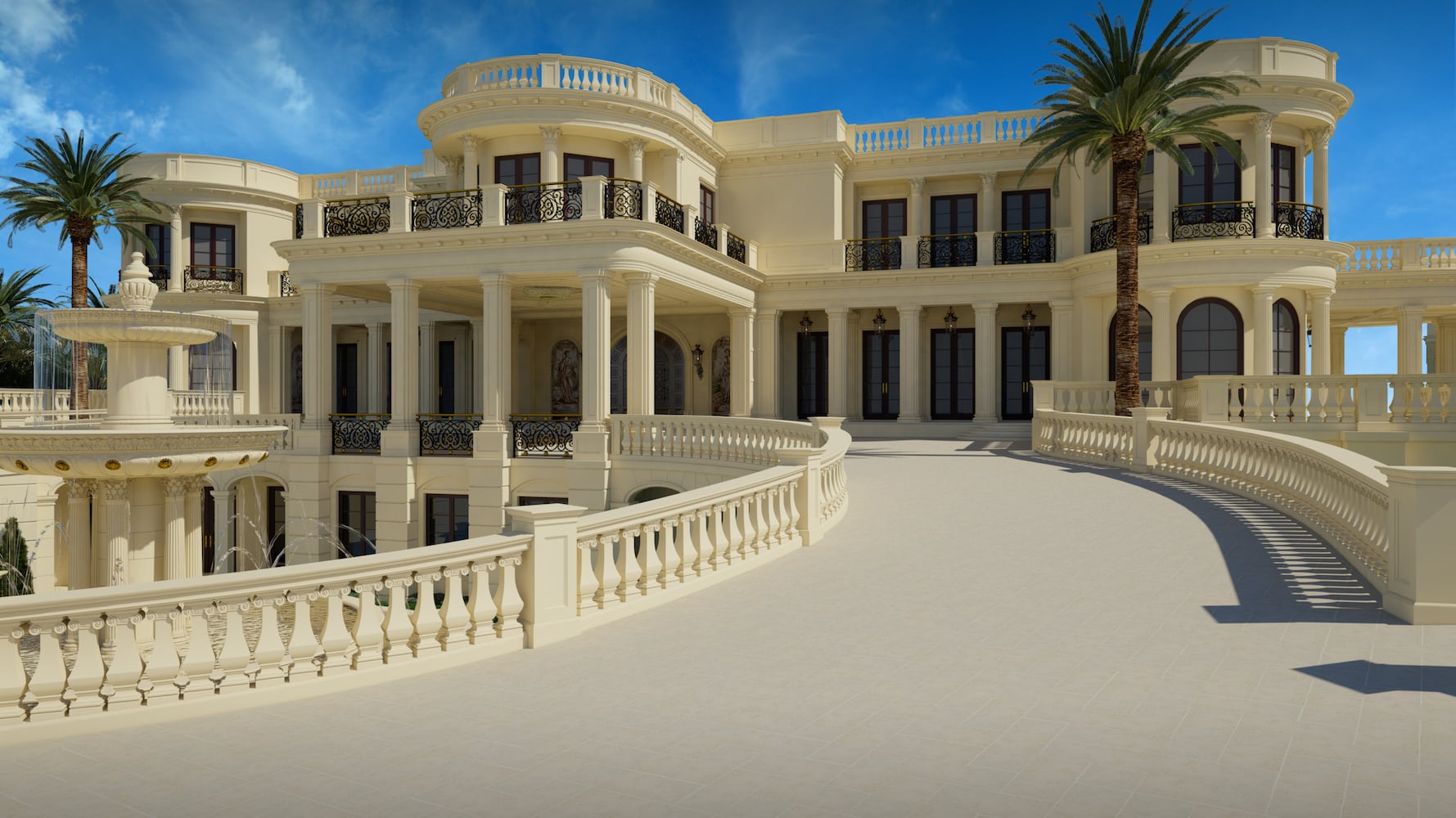 Le Palais Royal, 60,000-square-foot palatial estate with 11 bedrooms, 17 bathrooms