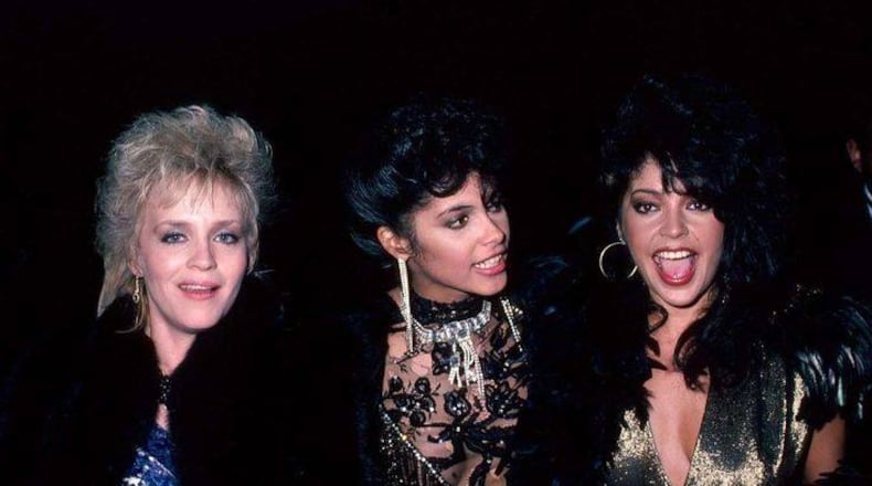 In their heyday in the early and mid-1980s, Vanity and Apollonia were the essence of the Prince "look," and style of women who were in his circle. Vanity (center) was the first leader of the girl group, Vanity 6. Apollonia (right) took her place in 1984 as the group was renamed Apollonia 6. Apollonia also took the starring role in the movie "Purple Rain," which had originally been written with Vanity in mind. Vanity, who had become an evangelist, died Feb. 15 after a long battle with kidney problems. Brenda Bennett, an original member of Vanity 6, who went on to sing in Apollonia 6, is on the left. “We ladies are The Originals," wrote Apollonia.