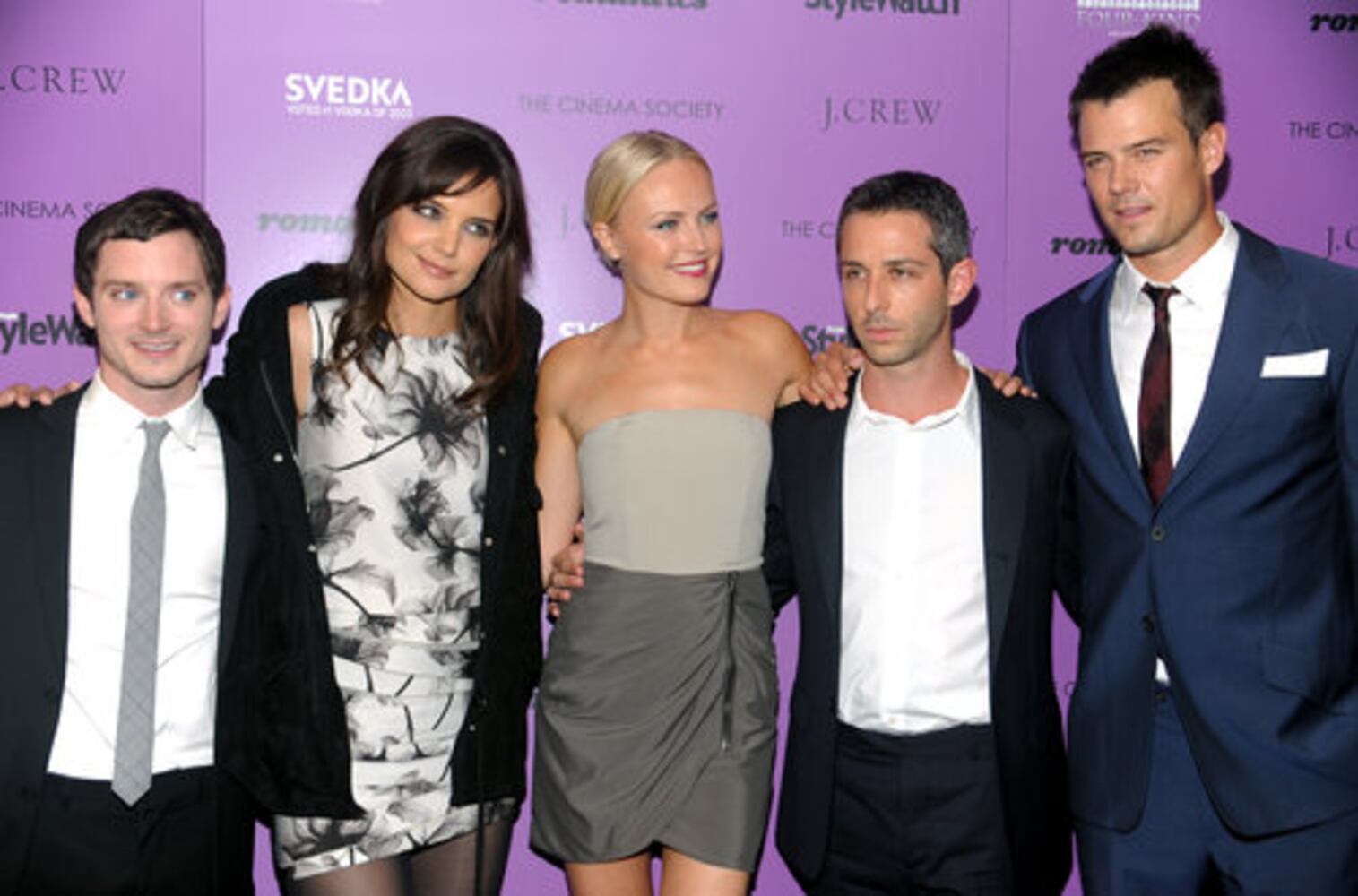 The Romantics' stars come out for movie premiere