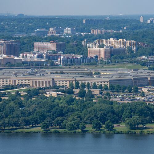 The Pentagon is seen, Tuesday, May 19, 2026, in Washington. (AP Photo/Alex Brandon)