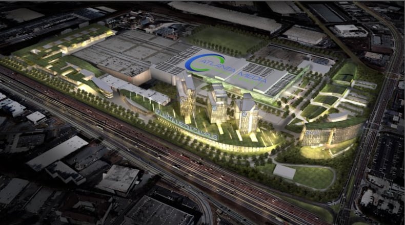 Jim Jacoby hopes to turn 114 acres of the OFS optic fiber manufacturing site, formerly operated by Lucent, into a massive complex for making movies and TV shows. The Atlanta Media Campus and Studios will include a film school, housing, hotel and other amenities if Jacoby’s dream comes true.
