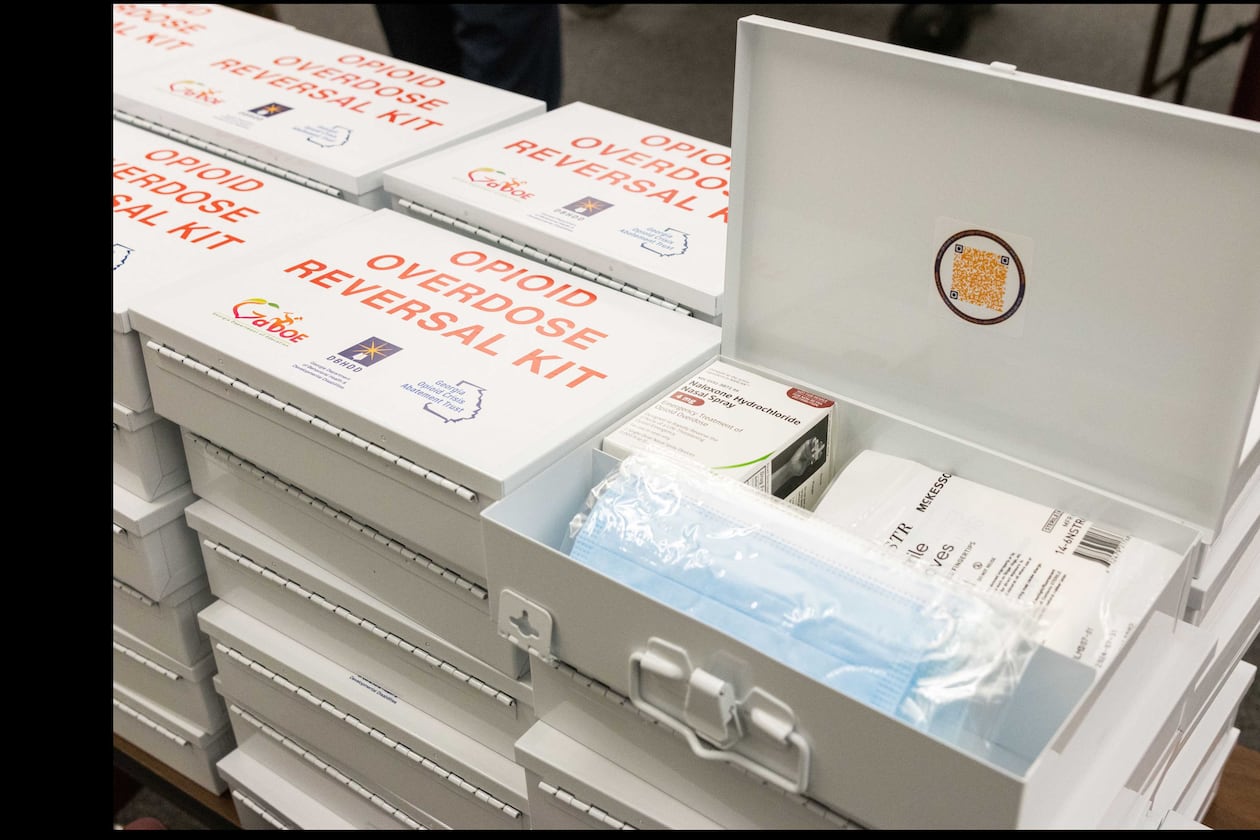 These kits are being distributed to public schools across Georgia to help students who suffer an opioid overdose. (Courtesy of Georgia Department of Education)