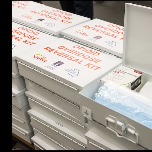 These kits are being distributed to public schools across Georgia to help students who suffer an opioid overdose. (Courtesy of Georgia Department of Education)