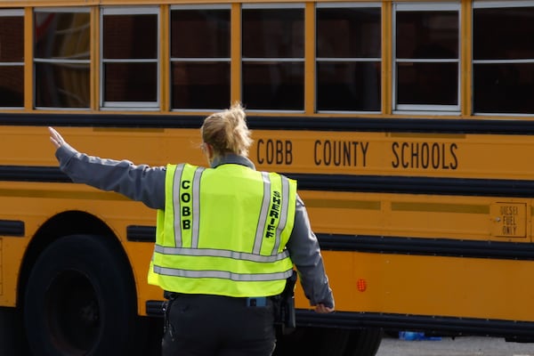 Officials in the Cobb County School District said students who participate in a walkout today to protest the Trump administration's immigration policies will face punishment. (Miguel Martinez/AJC)