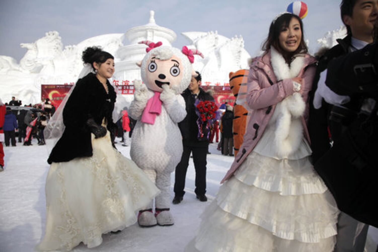 Harbin ice festival a feast for the eyes