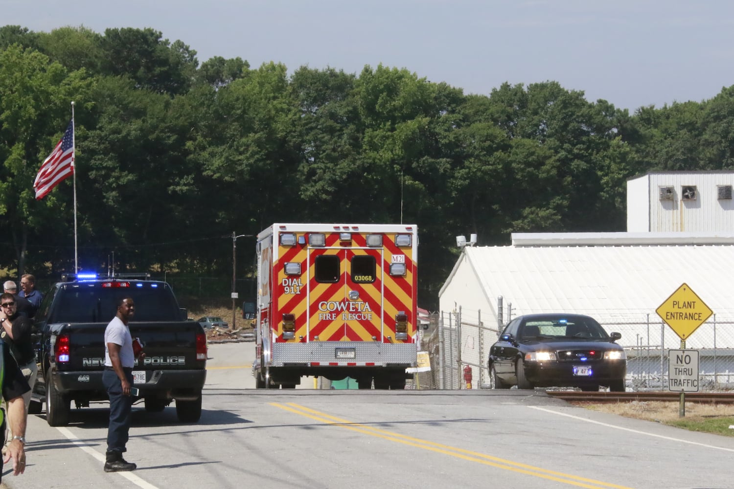 Plant explodes in Newnan