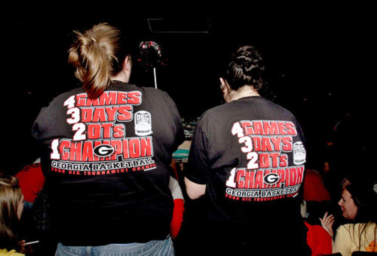 UGA fans react to the first round game