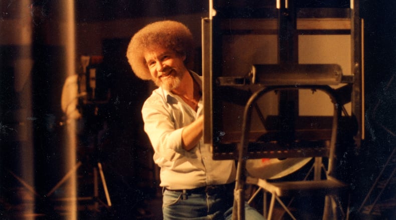 An image of the host of "The Joy of Painting" Bob Ross, as seen in the Netflix documentary " Bob Ross: Happy Accidents, Betrayal and Greed." (Netflix/TNS)