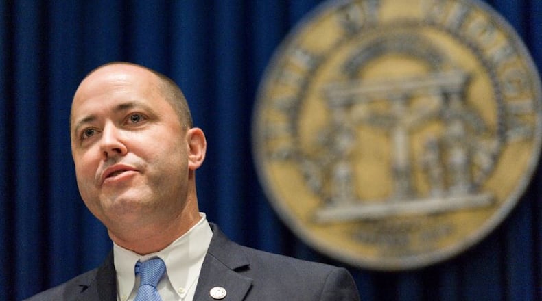 Attorney General Chris Carr in a 2016 file photo. DAVID BARNES / DAVID.BARNES@AJC.COM