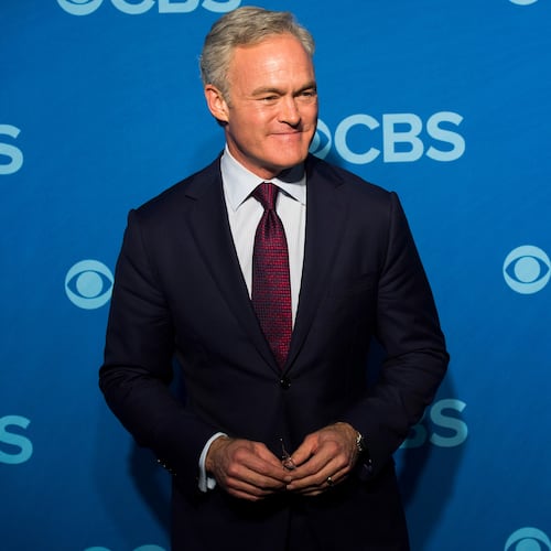 FILE - Scott Pelley, anchor of "CBS Evening News," poses in New York, May 15, 2013. (Photo by Charles Sykes/Invision/AP, File)