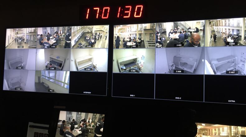 A&E placed dozens of cameras in Fulton County Jail for the show '60 Days In." CREDIT: Rodney Ho/rho@ajc.com