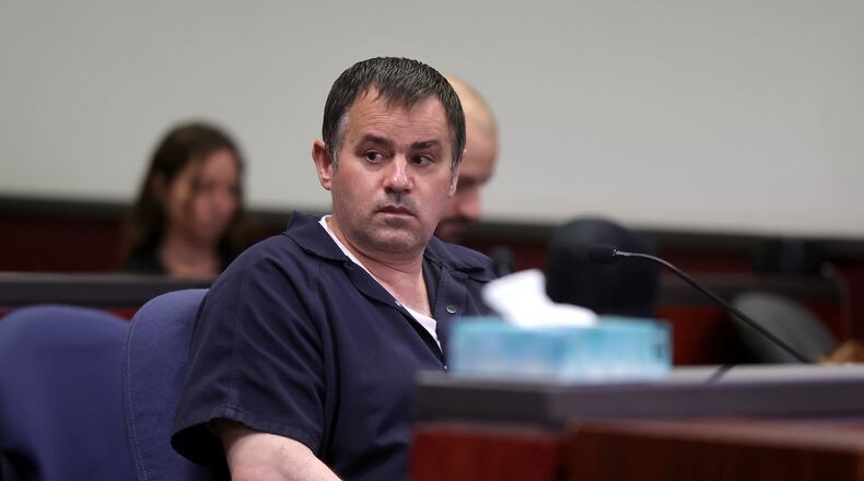 Polygamous sect leader Samuel Bateman, who was convicted of child abuse, appears in Coconino County Superior Court in Flagstaff, Ariz., for a sentencing hearing Tuesday, Aug. 25, 2026. (Jake Bacon/Arizona Daily Sun via AP, Pool)