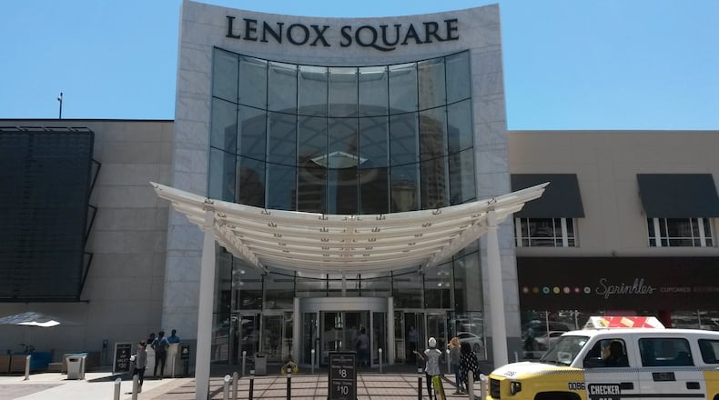 Some metro Atlanta malls that are hurting, but Lenox Square in Buckhead continues to look healthy overall, despite troubles in the retail industry. MATT KEMPNER / AJC