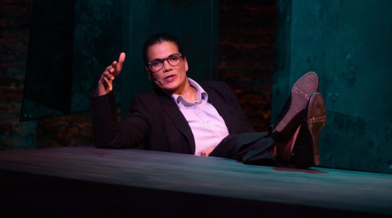 January LaVoy appears in the Theatrical Outfit streaming production of "Fires in the Mirror," a one-woman show by Anna Deavere Smith. Theatrical Outfit is among the recipients of 266 grants from the Georgia Arts Council totalng $2 million.
Courtesy of Courtney Greever-Fries