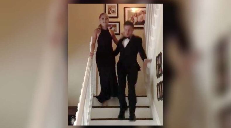 Wellington teens Jordyn McManus (left) and Austin Cooper