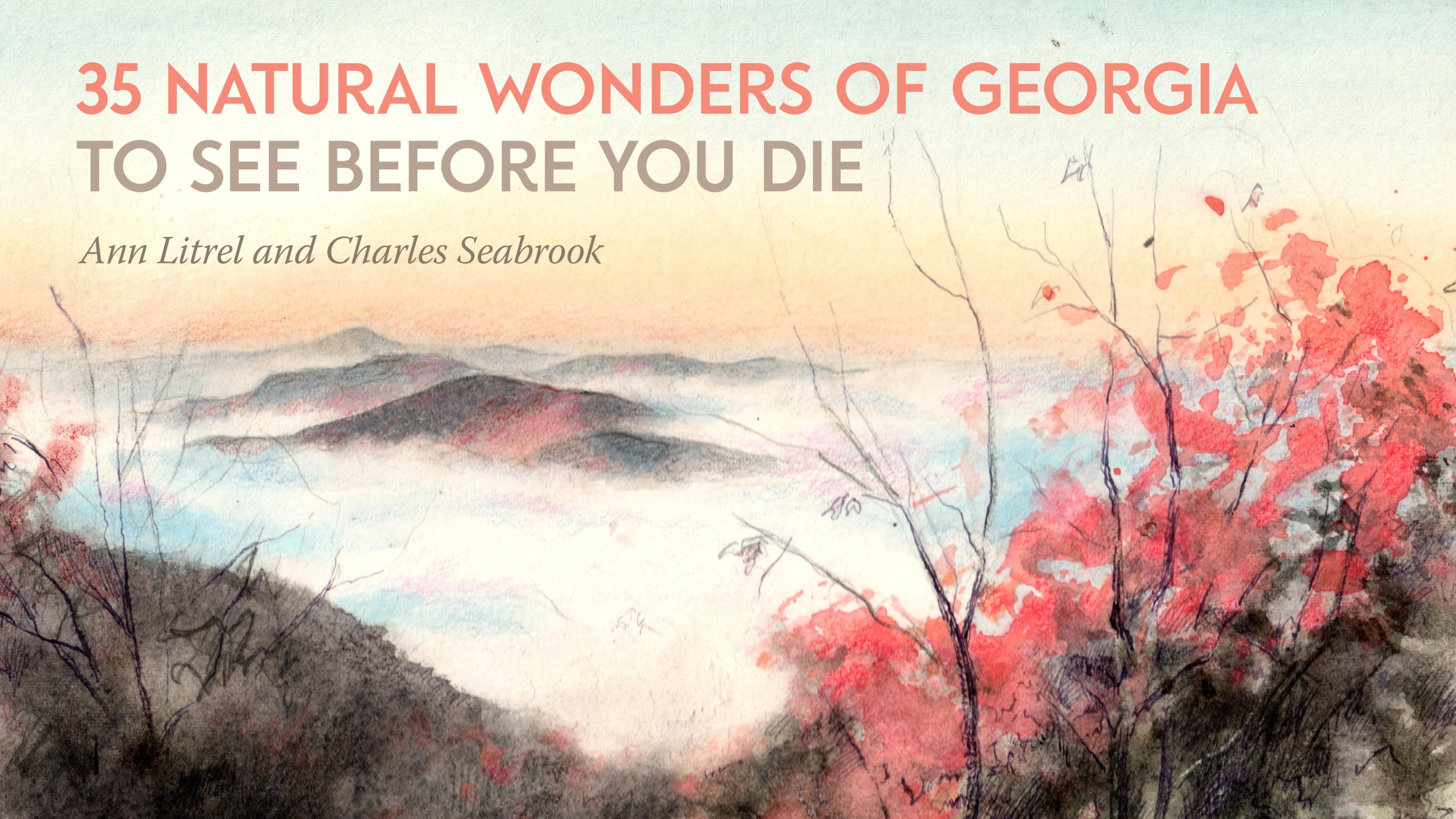 "35 Natural Wonders of Georgia to See Before You Die" includes places like Okefenokee, the Marshes of Glynn and Amicalola Falls, as well as lesser-known gems like Ohoopee Dunes and Graves Mountain. (Courtesy of UGA Press)