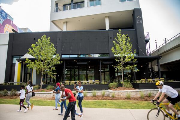 Cold Beer entrance along the Beltline. Photo credit- Mia Yakel.