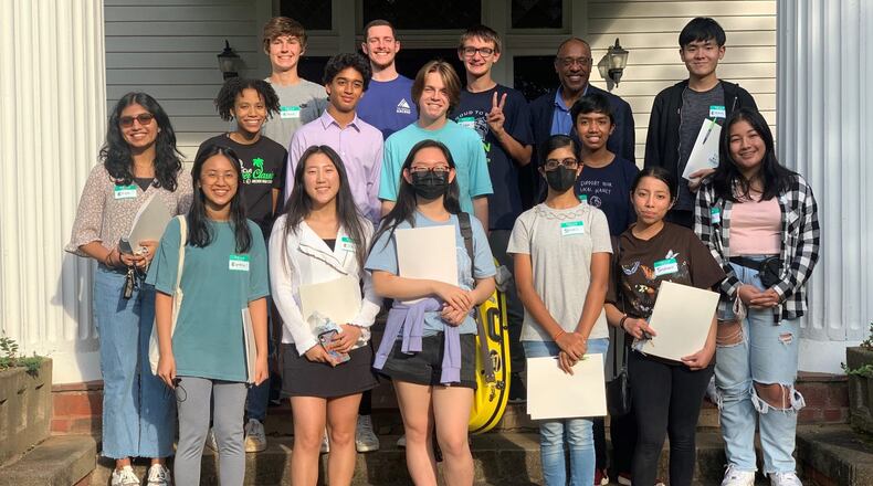 Gwinnett Clean & Beautiful Green Youth Advisory Council is a hands-on opportunity for high school students to participate in an environmental and sustainability service-learning and leadership development program. (Courtesy Gwinnett Clean & Beautiful)