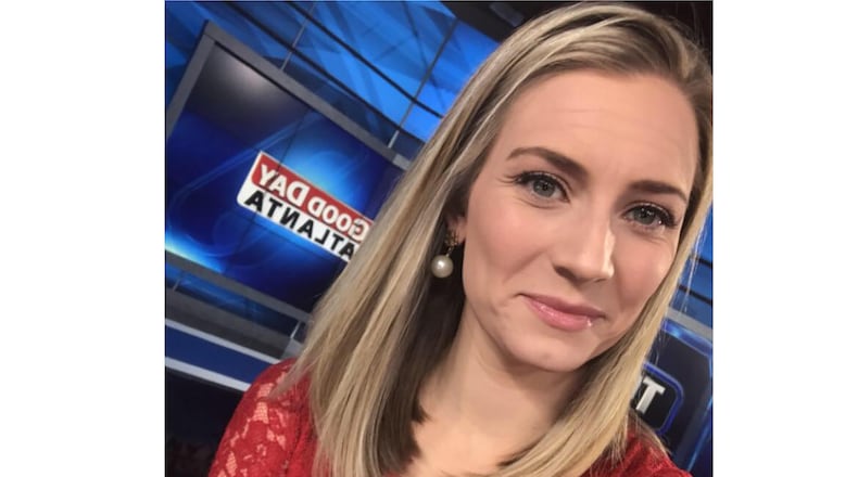Katie Beasley is leaving Fox 5 Atlanta after eight years in June 2021. Courtesy: Fox 5 Facebook profile pic