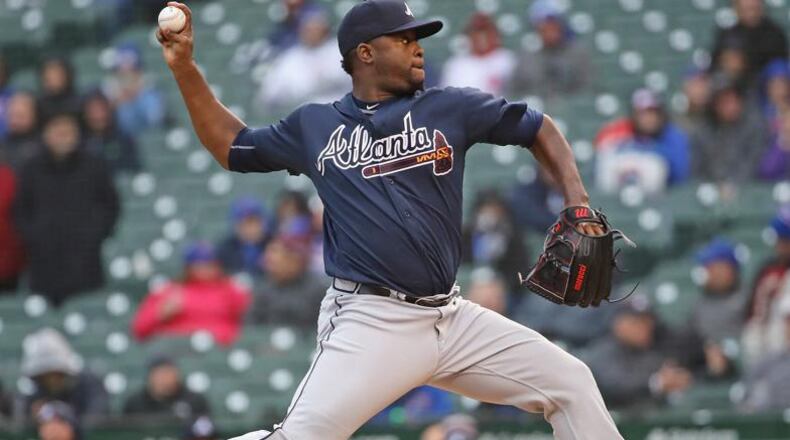 Braves closer Arodys Vizcaino is dealing with shoulder soreness and had a cortison injection Thursday. (Photo by Jonathan Daniel/Getty Images)