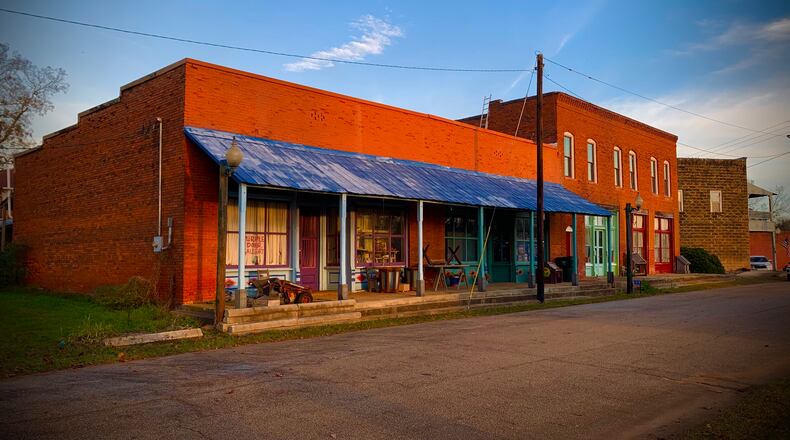 Business is slow these days on Railroad Street in the small town of Parrott, Georgia.