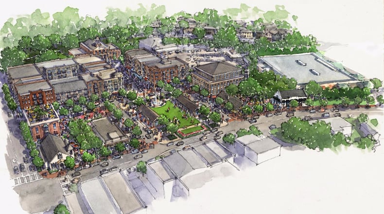 Alpharetta will pay $94,488 to construct a temporary downtown parking lot after about 75 spaces were lost to construction activity in the City Center development. CITY OF ALPHARETTA